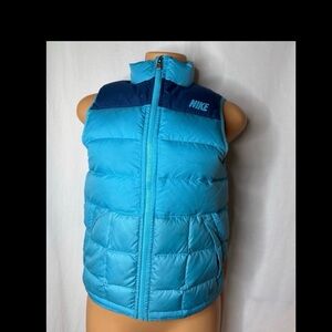 Nike Blue Puffer Vest
